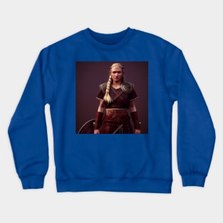 Viking Shield Maiden Crewneck Sweatshirt